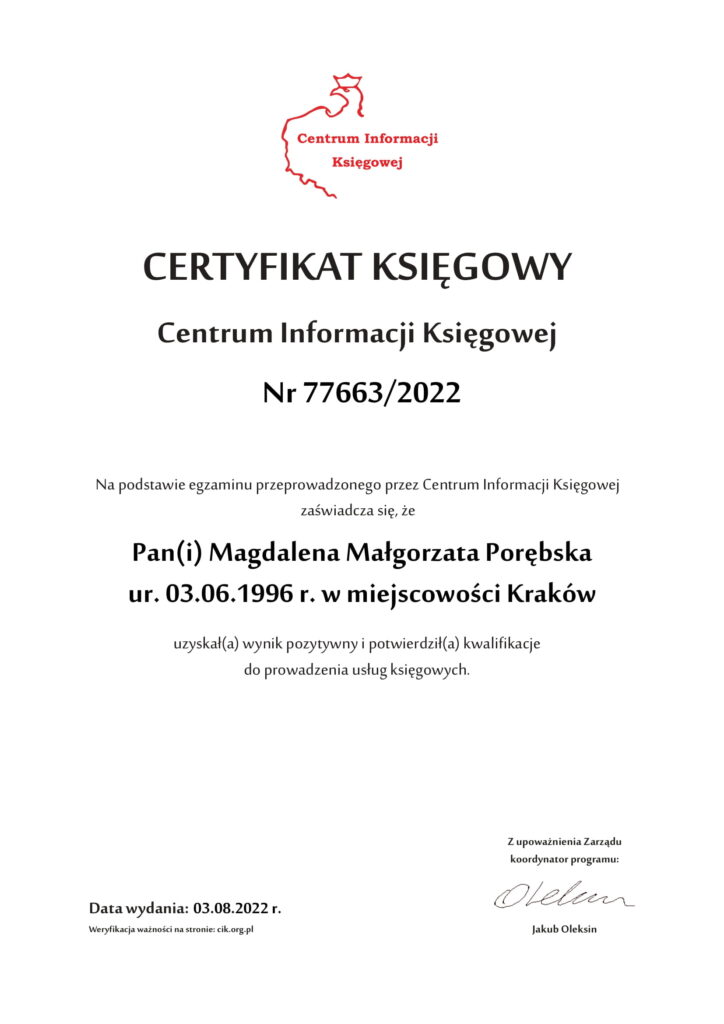 P&N Księgowość - Biuro rachunkowe Kraków